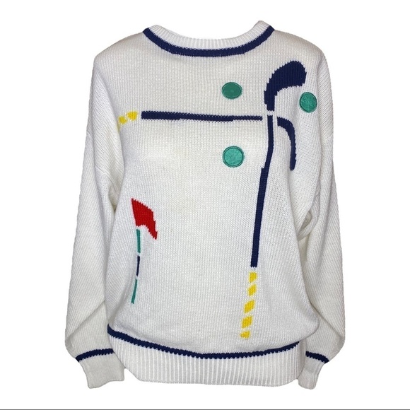 Quantum Golf Sweater Size L - Picture 1 of 6